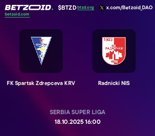 FK Spartak Zdrepceva KRV - Radnicki NIS