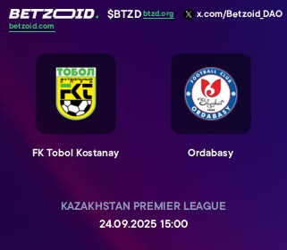 FK Tobol Kostanay - Ordabasy