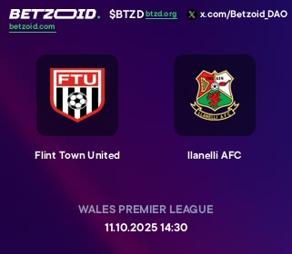 Flint Town United - llanelli AFC