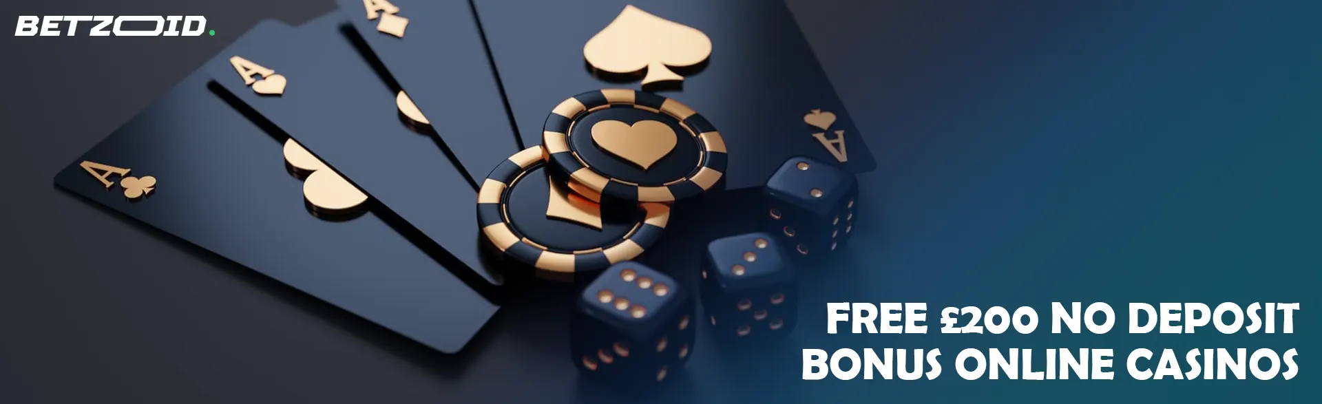 Black cards next to casino chips.