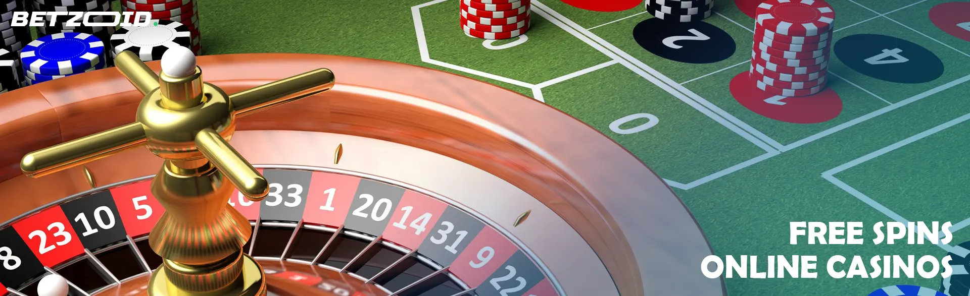 A virtual roulette wheel next to chips.