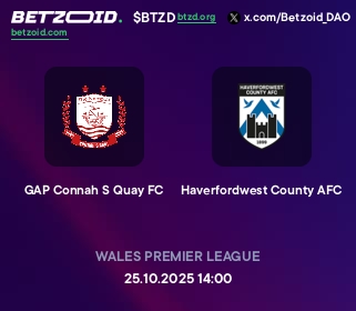 GAP Connah S Quay FC - Haverfordwest County AFC