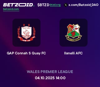 GAP Connah S Quay FC - llanelli AFC