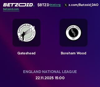 Gateshead - Boreham Wood
