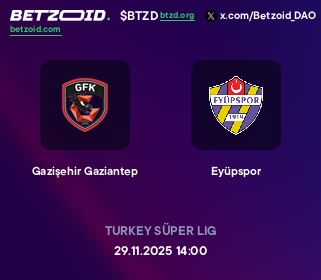 Gazişehir Gaziantep - Eyüpspor