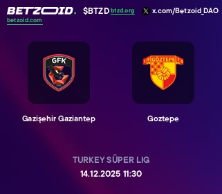 Gazişehir Gaziantep - Goztepe