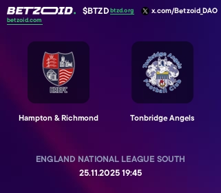 Hampton & Richmond - Tonbridge Angels