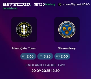 Harrogate Town - Shrewsbury