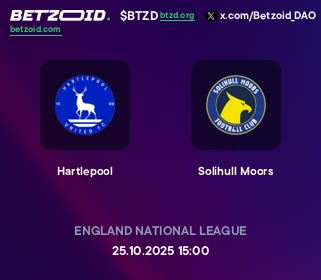 Hartlepool - Solihull Moors