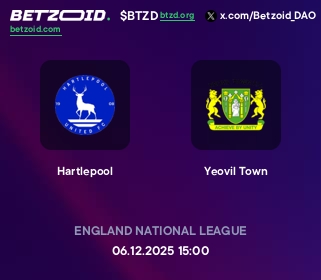 Hartlepool - Yeovil Town