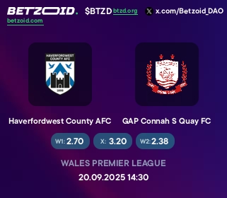 Haverfordwest County AFC - GAP Connah S Quay FC