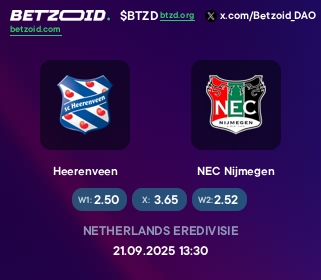 Heerenveen - NEC Nijmegen