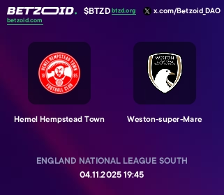 Hemel Hempstead Town - Weston-super-Mare