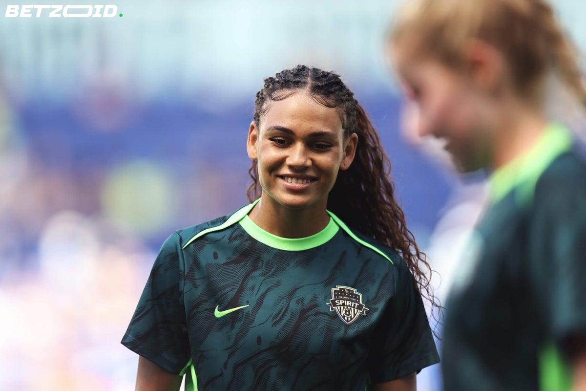 How Trinity Rodman Used a Humble London Five-a-Side Pitch to Stage Her Dramatic NWSL Comeback.