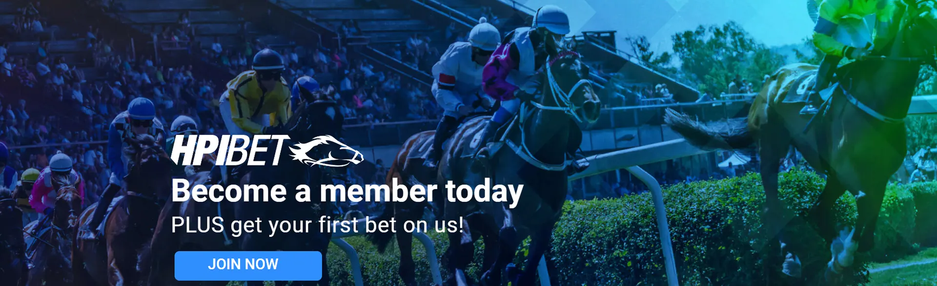 HPIbet betting site membership offer.