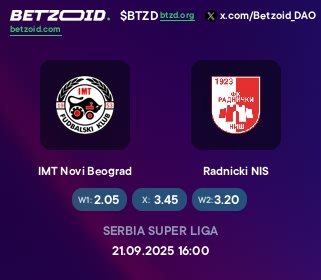 IMT Novi Beograd - Radnicki NIS