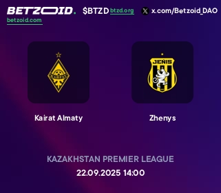 Kairat Almaty - Zhenys