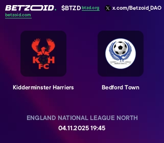 Kidderminster Harriers - Bedford Town