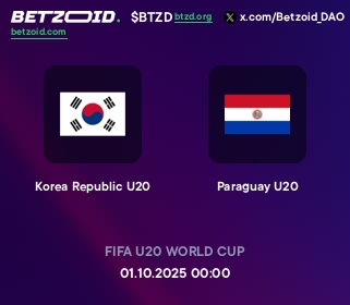 Korea Republic U20 - Paraguay U20