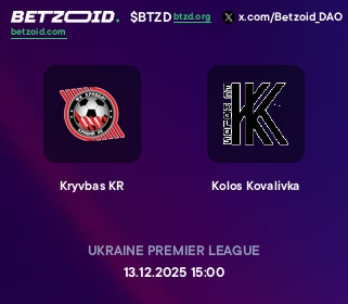 Kryvbas KR - Kolos Kovalivka