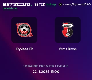 Kryvbas KR - Veres Rivne