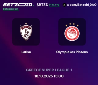 Larisa - Olympiakos Piraeus