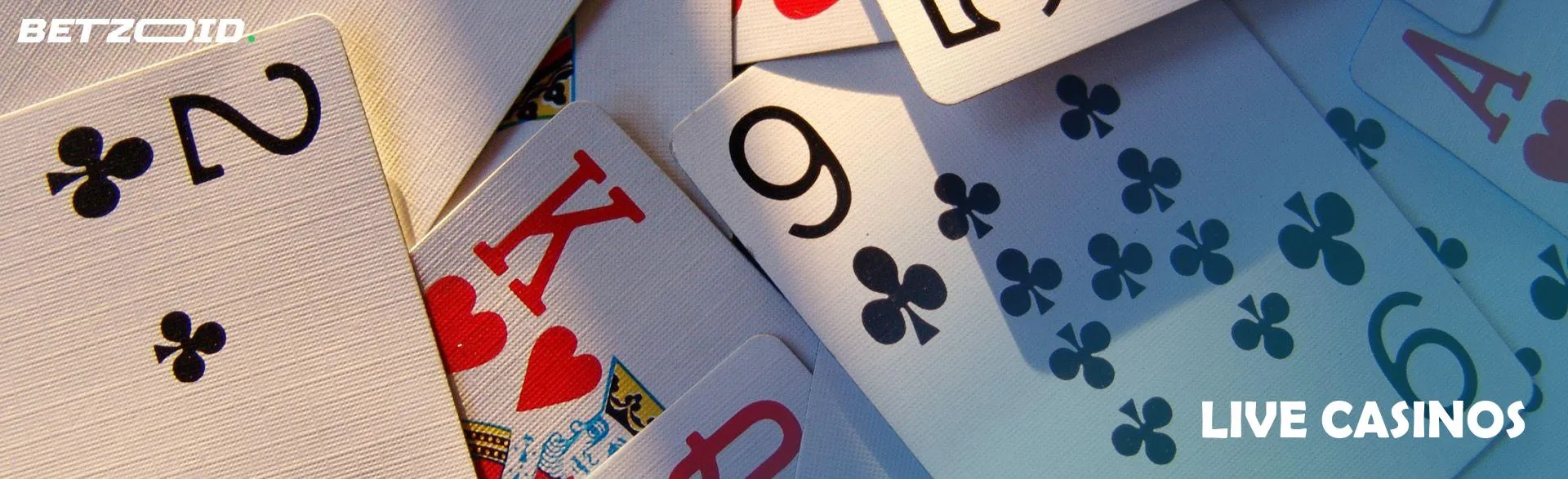 Scattered deck of cards.