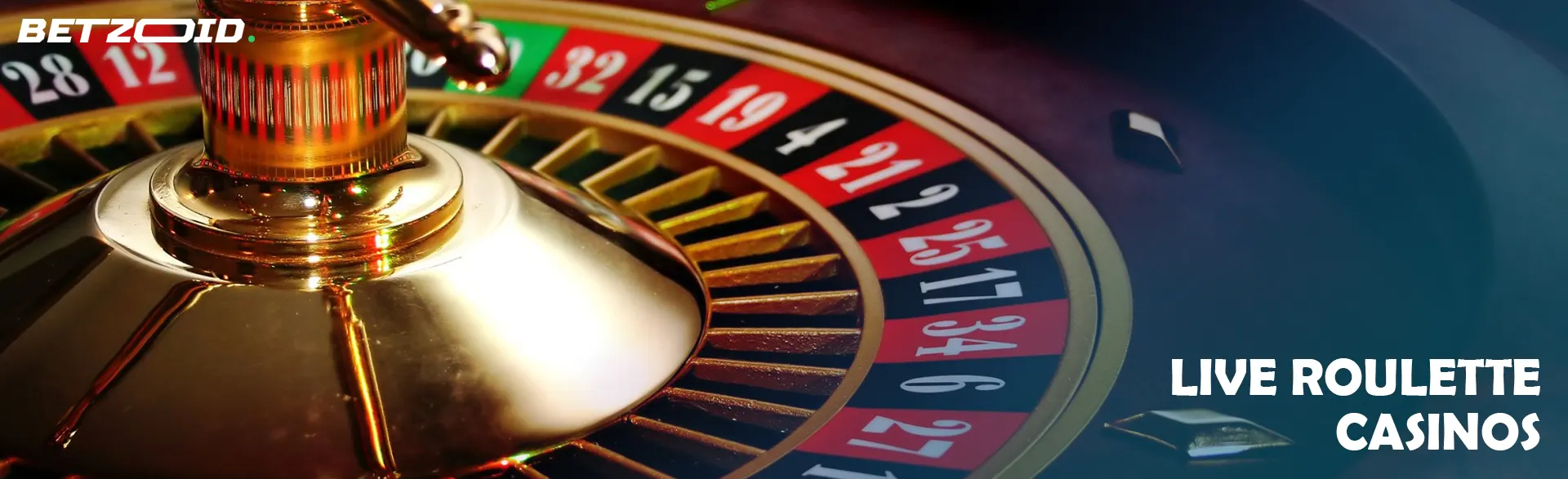 Rouletterad im Casino.