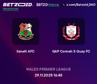 llanelli AFC - GAP Connah S Quay FC