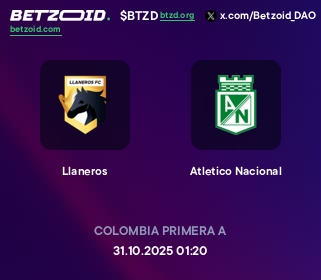 Llaneros - Atletico Nacional