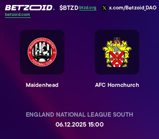 Maidenhead - AFC Hornchurch