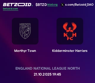 Merthyr Town - Kidderminster Harriers