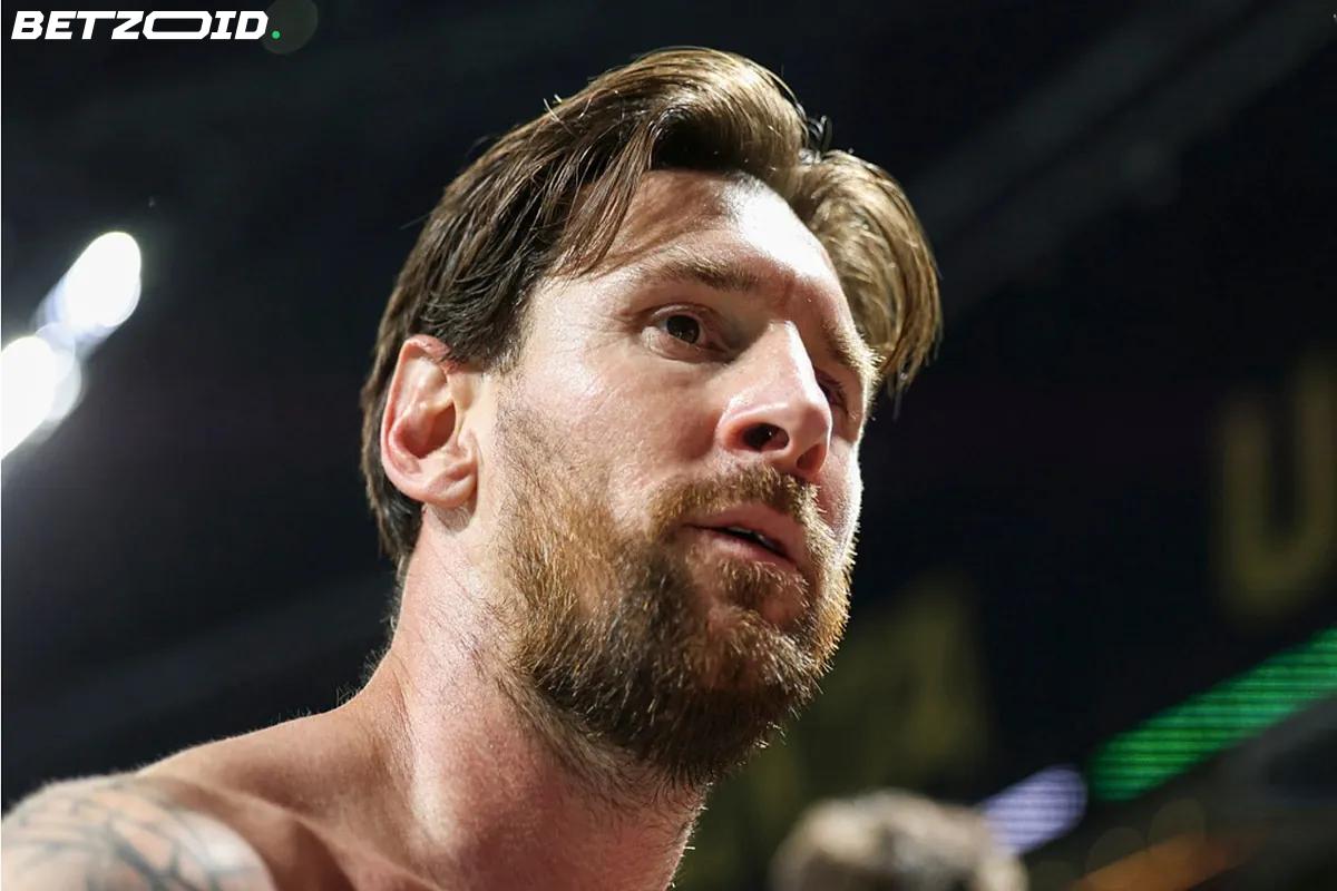 Messi Responds to Physical Challenge with Veteran's Fire.