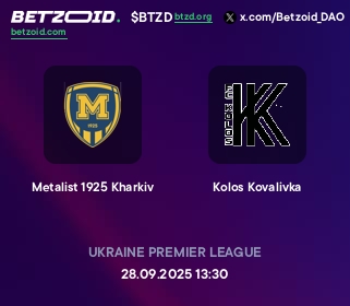 Metalist 1925 Kharkiv - Kolos Kovalivka