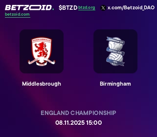 Middlesbrough - Birmingham