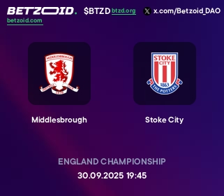 Middlesbrough - Stoke City