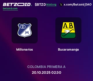 Millonarios - Bucaramanga
