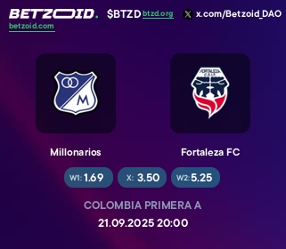 Millonarios - Fortaleza FC