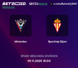 Mirandes - Sporting Gijon