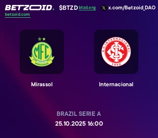 Mirassol - Internacional