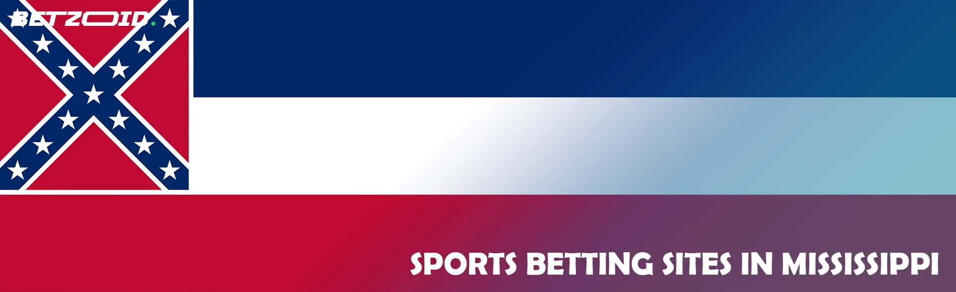 Flag of the state of Mississippi.