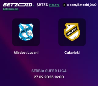 Mladost Lucani - Cukaricki