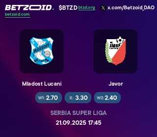 Mladost Lucani - Javor