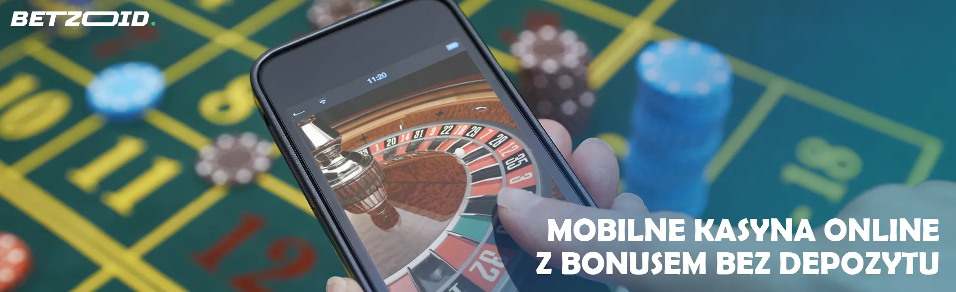 Wirtualna ruletka na ekranie smartfona.