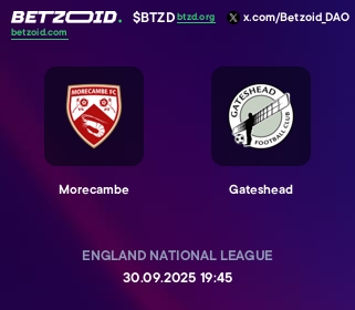 Morecambe - Gateshead