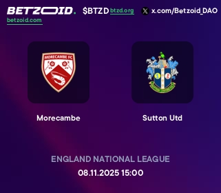 Morecambe - Sutton Utd