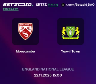 Morecambe - Yeovil Town