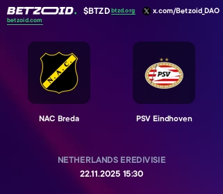 NAC Breda - PSV Eindhoven