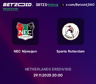 NEC Nijmegen - Sparta Rotterdam