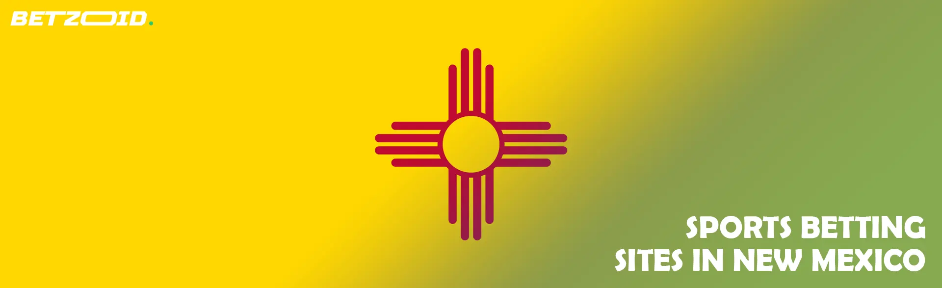 Flag of the state of New Mexico.